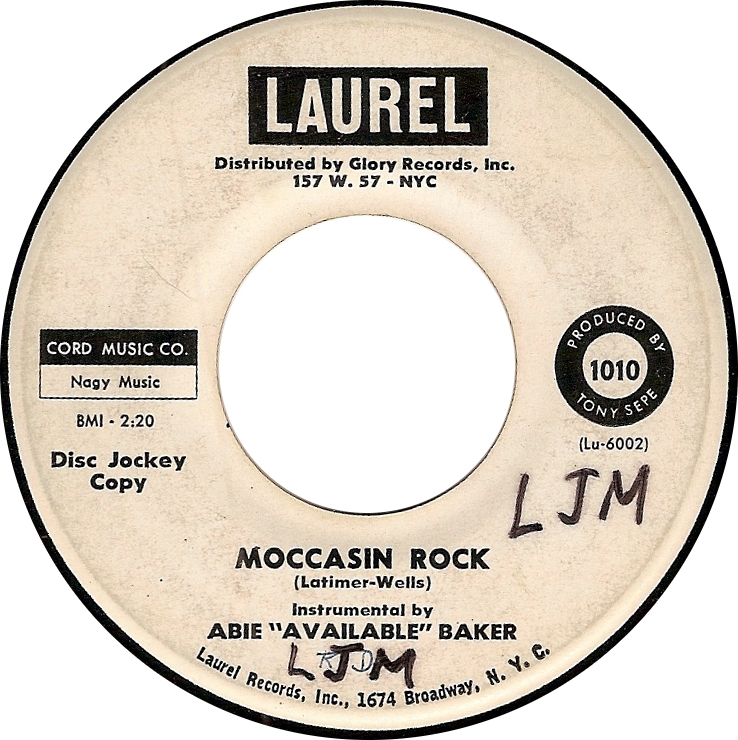 Abie “Available” Baker, Moccasin Rock (Laurel Lu-6002)