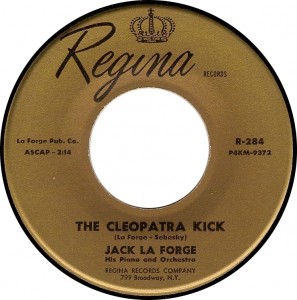 Jack La Forge, The Cleopatra Kick (Regina R-284)
