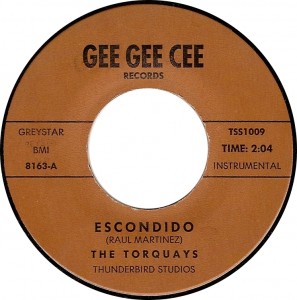The Torquays, Escondido (Gee Gee Cee 8163-A)